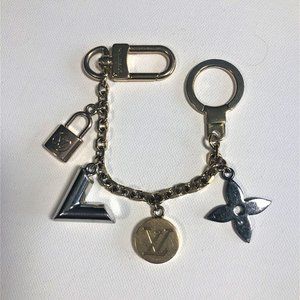 Authentic LV EDGE CHAIN BAG CHARM